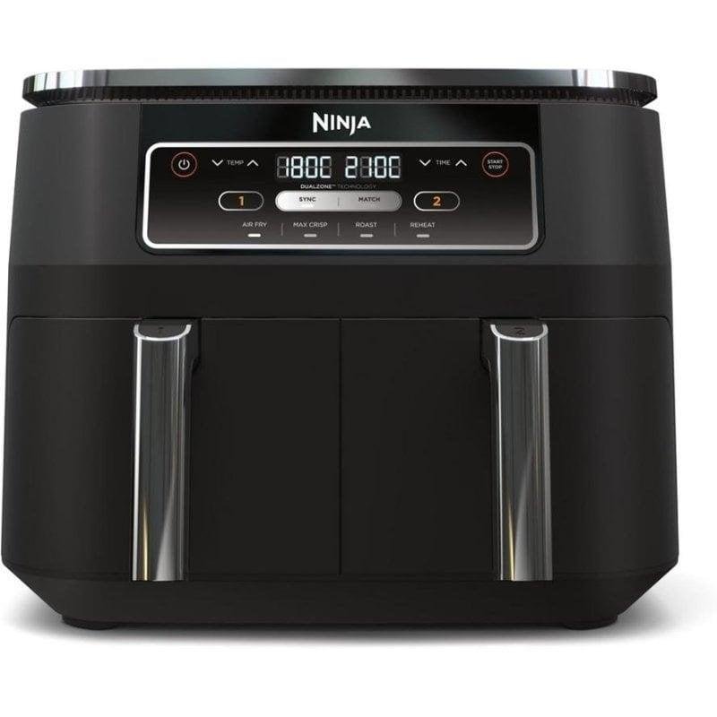 Detalle de Freidora de aire Ninja Foodi Dual Zone AF200EU 7.6 L – doble zona, 2400 W