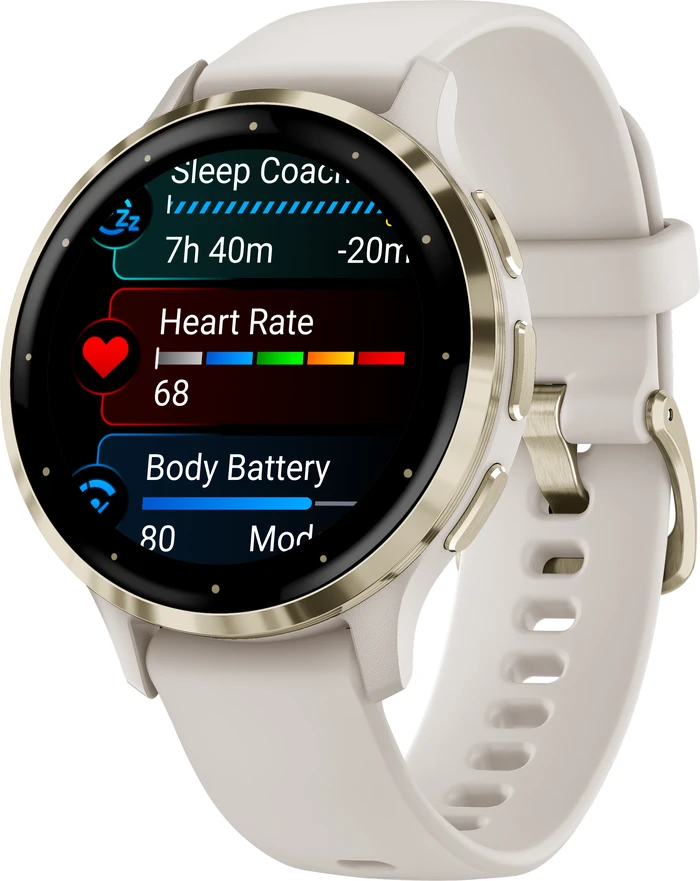 Thumbnail 20 de Garmin Venu 3S Gold/Weiß
