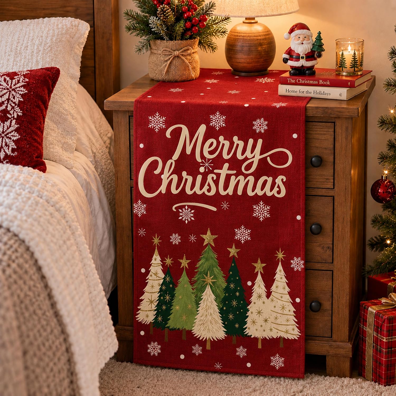Detalle 1 de Christmas Table Runners, 2-Pack