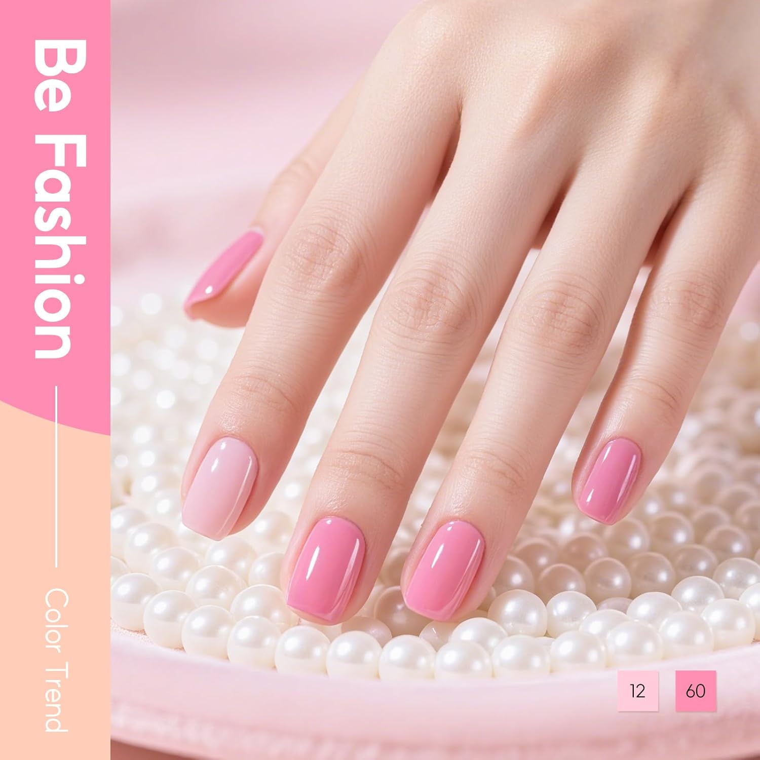 Thumbnail 3 de PEACECOLOR 40Pcs Gel Nail Polish Set: 35 Neon Colors plus Top/Coats for DIY Home Salon