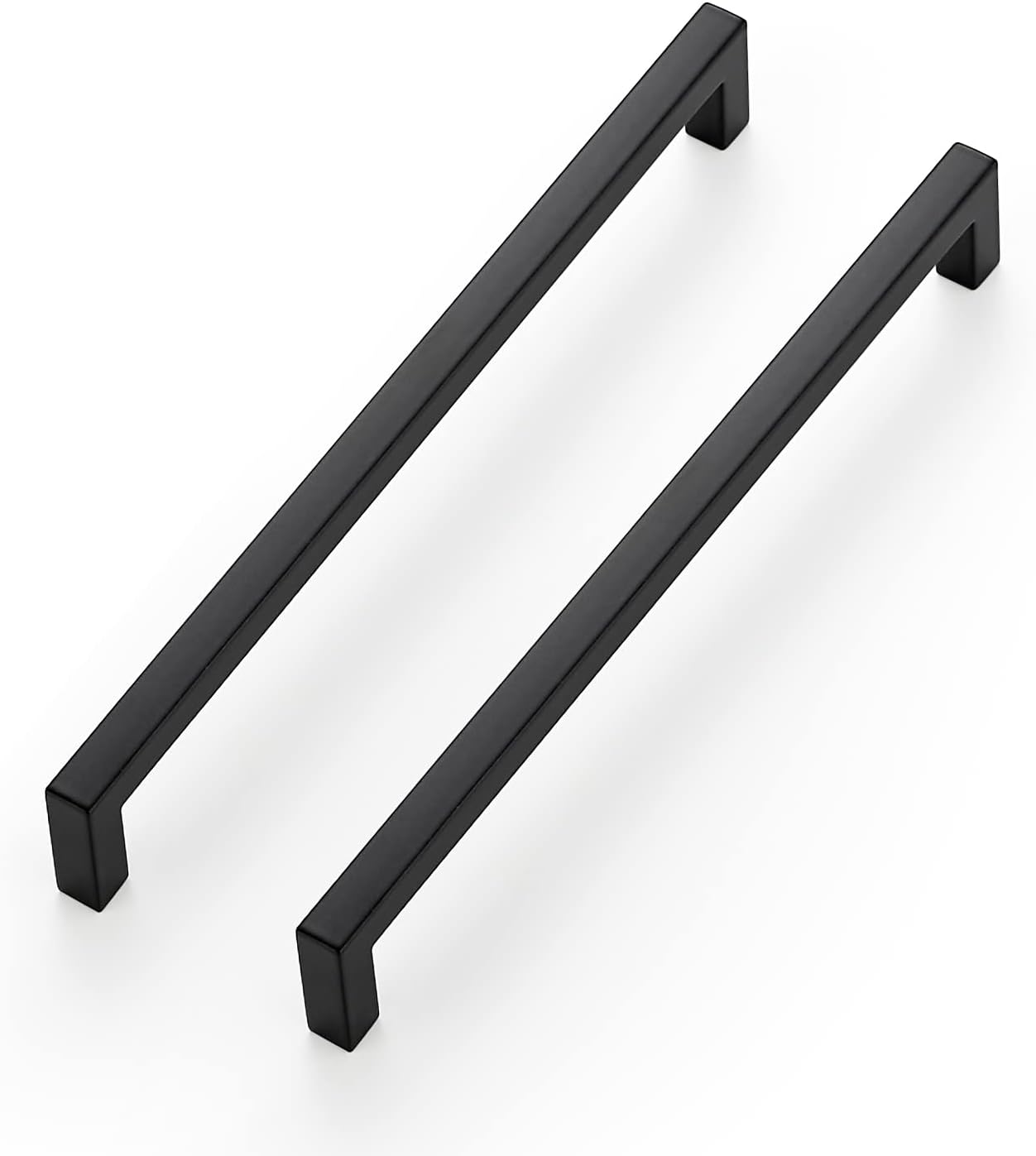 Detalle de Ravinte 7-1/2-Inch Matte Black Cabinet Pulls, Zinc Alloy, 10-Pack