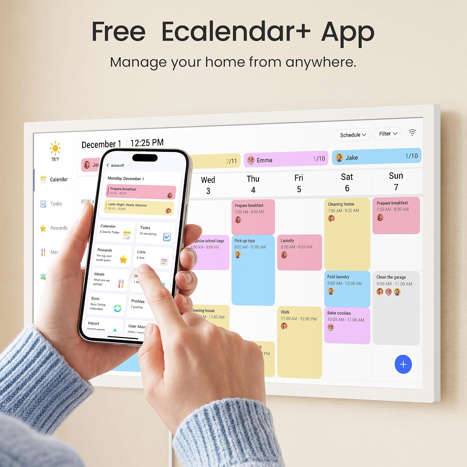 Thumbnail 6 de Dragon Touch Digital Calendar 32-Inch