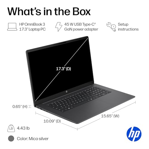 Thumbnail 10 de HP OmniBook 3 17.3-Inch Laptop PC (17-dp0199nr) Review