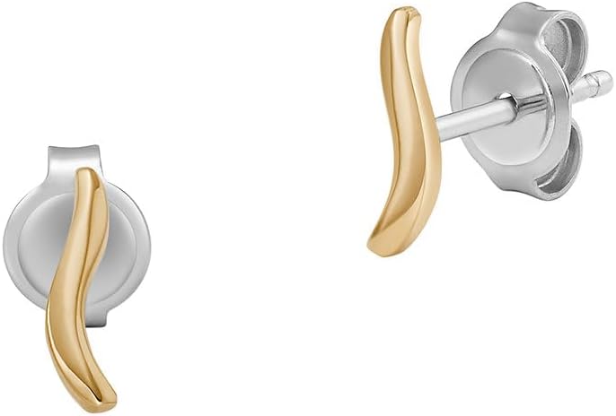 Thumbnail 3 de Skagen Damen Ohrringe in Gold-Ton aus Edelstahl mit Post-Verschluss
