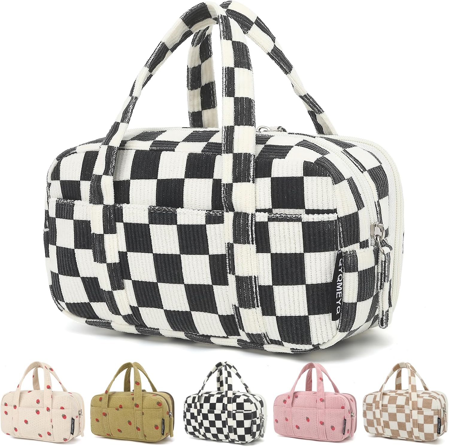 Thumbnail 1 de QYQMEYQ Large Pencil Case Pouch with 5 Compartments 🗂️