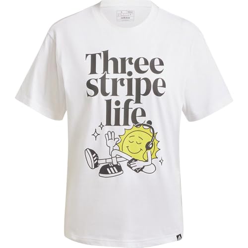 Thumbnail 2 de adidas Mujer Positivity Graphic T-Shirt 🤍 White XS