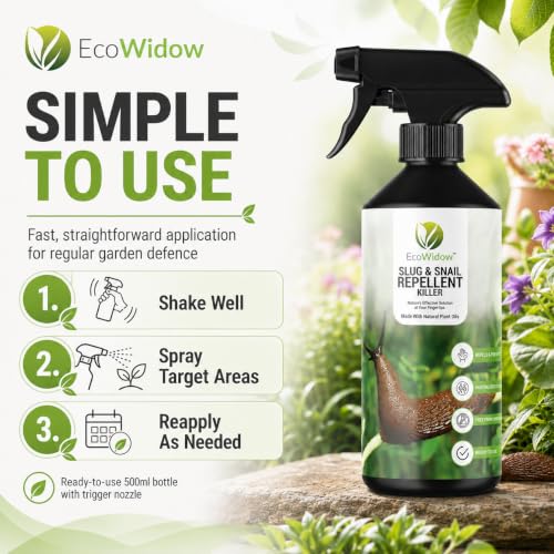 Thumbnail 6 de EcoWidow Slug & Snail Repellent Spray – Triple Strength, Pet-Friendly Indoor/Outdoor