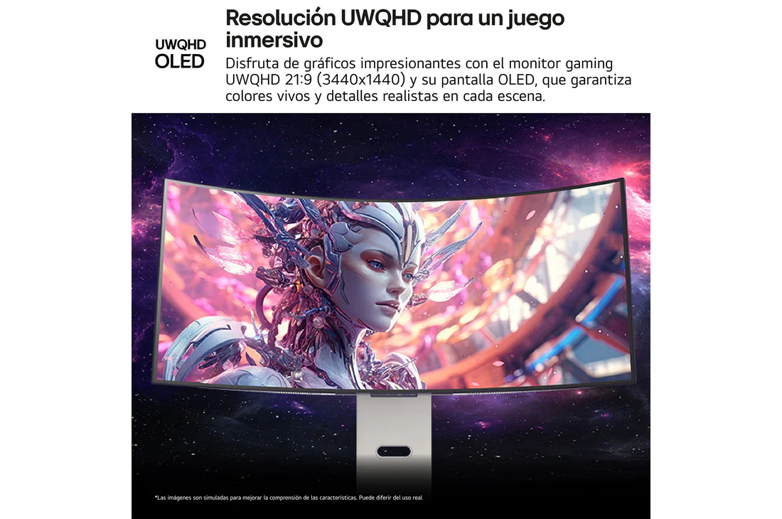 Thumbnail 5 de LG UltraGear 39GX90SA-W monitor gaming 39" UWQHD 240 Hz