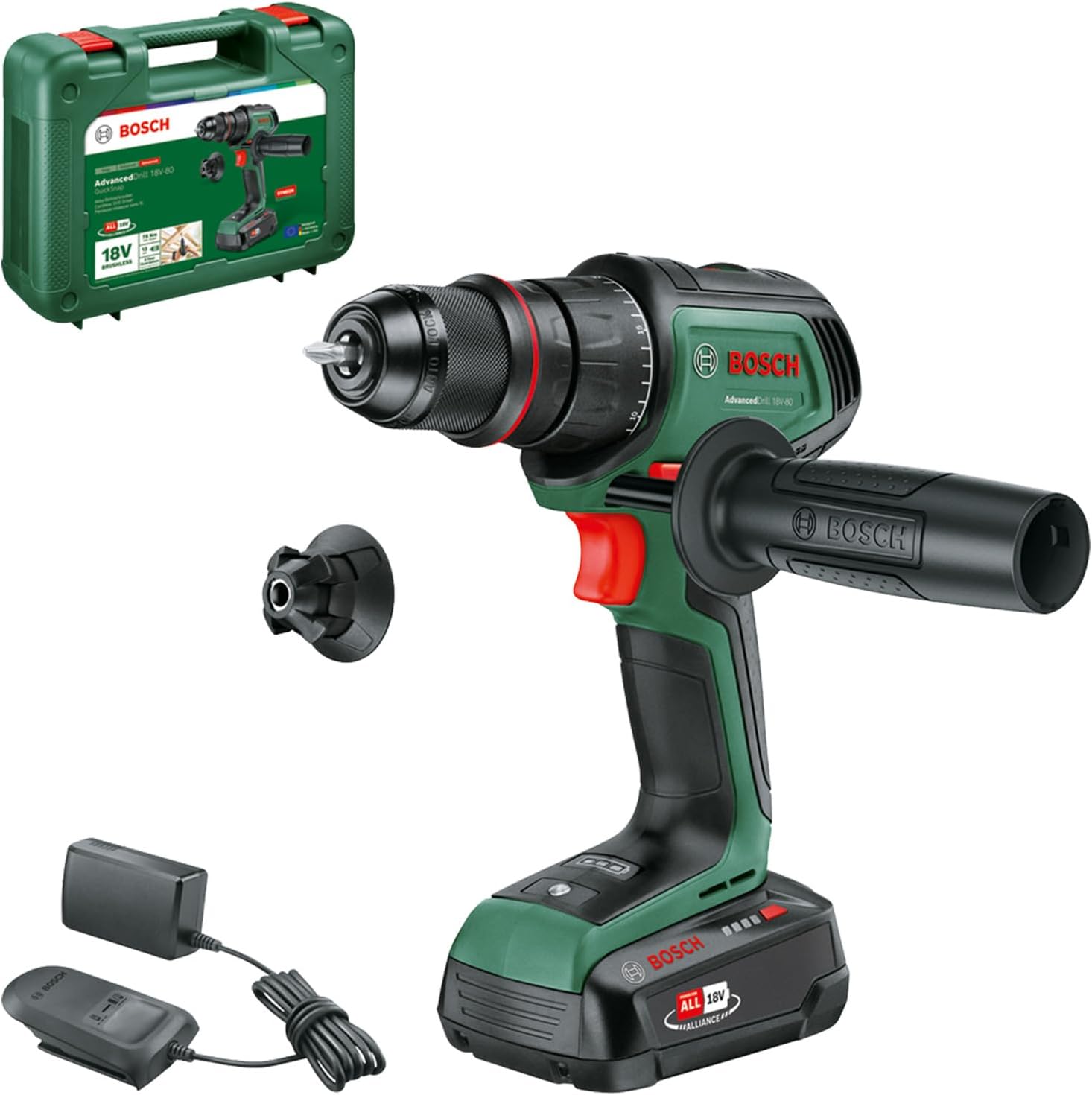 Detalle de Bosch AdvancedDrill 18V-80 perceuse-visseuse