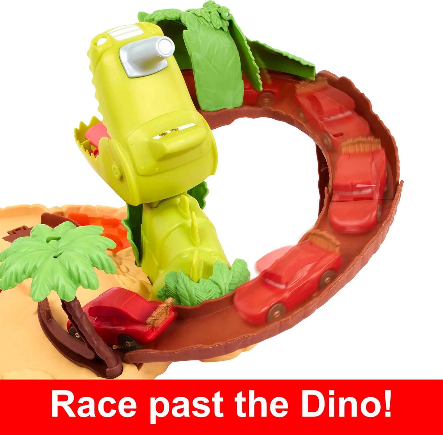 Thumbnail 2 de Mattel Disney Cars: Pista Dinosaurio con Rayo McQueen 🦕