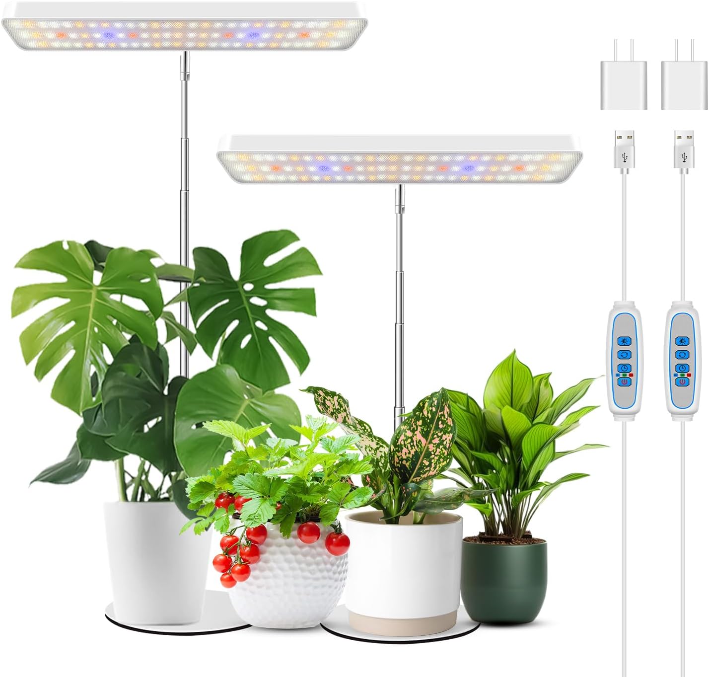 Thumbnail 6 de Wiaxulay Grow Light 78-LED full spectrum lamp 🌱
