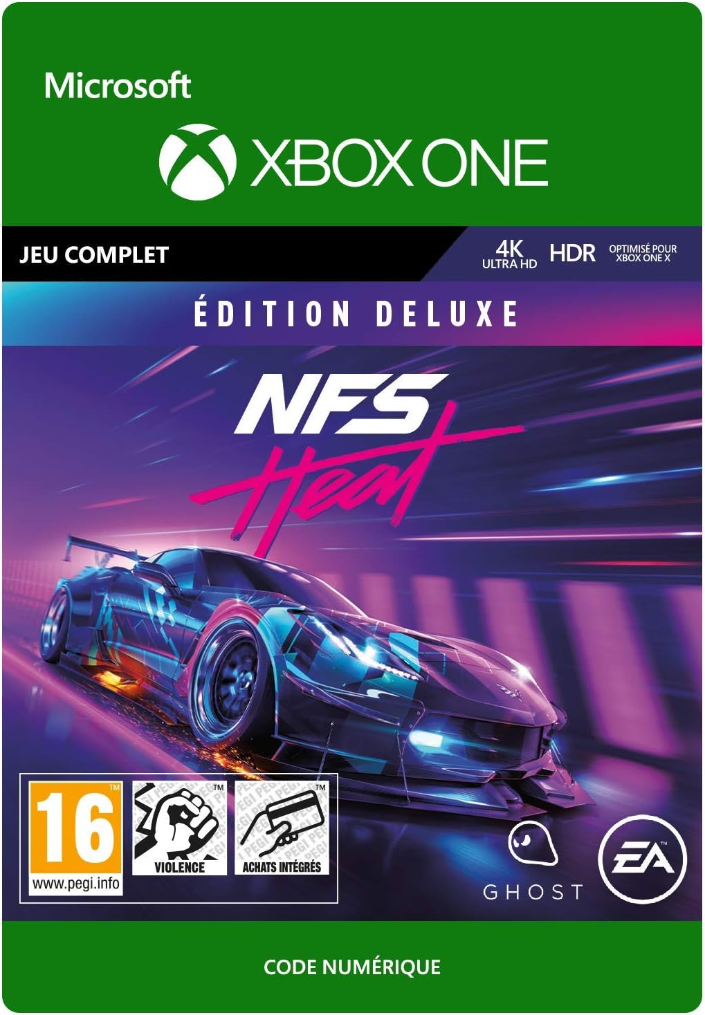 Detalle de Need for Speed Heat Deluxe Edition Xbox One