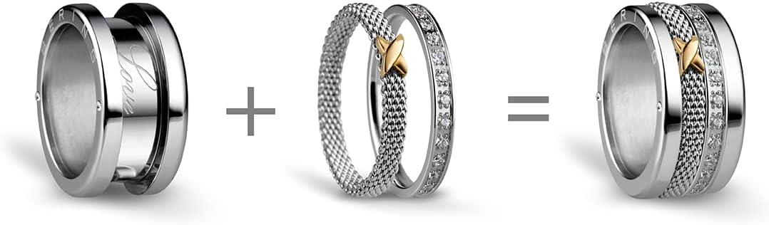 Thumbnail 1 de BERING Femme Bague Size 10 Argenté Brillant – arctique et design danois