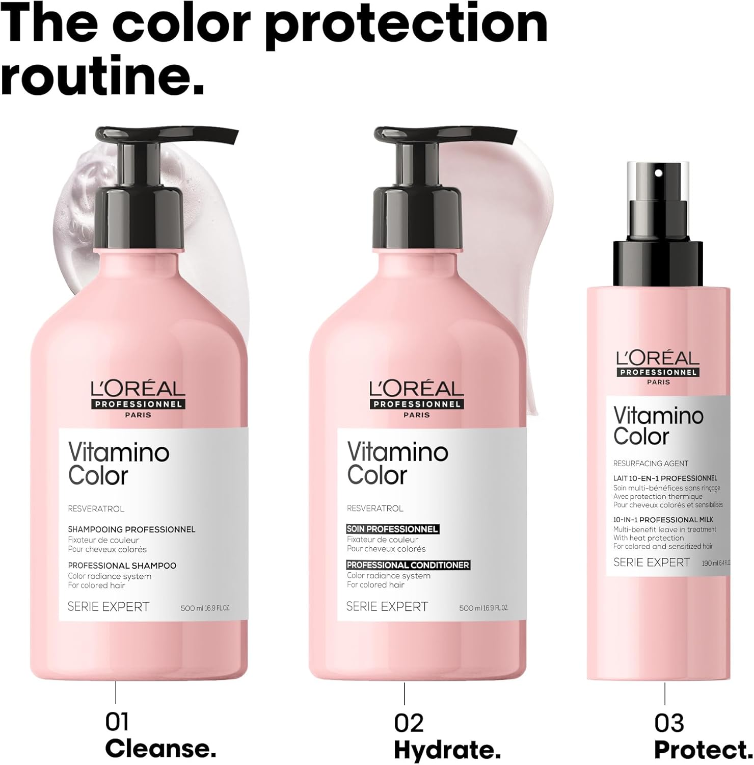 Thumbnail 4 de L’Oréal Professionnel Paris Vitamino Color Shampoo for daily coloured-hair care