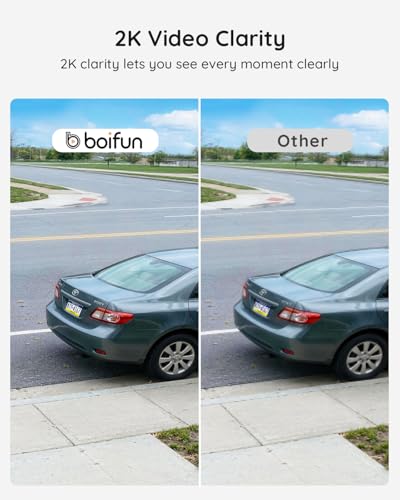 Thumbnail 2 de BOIFUN 2K Video Doorbell Camera Wireless: 2K 3MP, No Monthly Fee, 166° View
