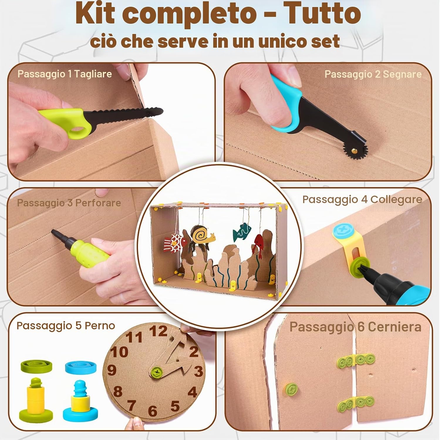 Thumbnail 3 de ZLemma Set di 401 Kit di Costruzione per Bambini con anello di sicurezza ZLEMMA – Fai-da-te sicuro e creativo