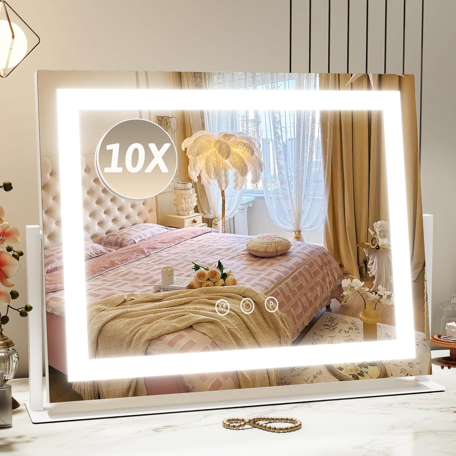 Imagen de ROLOVE Vanity Mirror 22x18 with Lights en OfertitasTOP