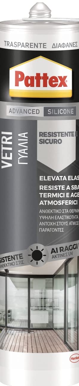 Detalle de Pattex Sigillante Silicone Neutro per Vetri 280 ml