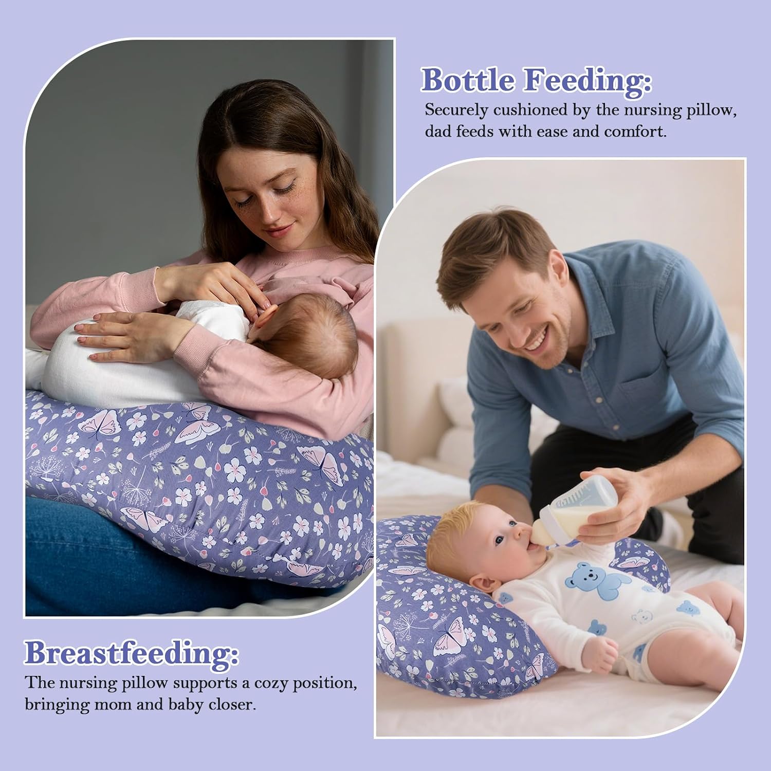 Thumbnail 1 de LLCJYYCY NP002 Nursing Pillow, C-Shape with Removable Cotton Cover