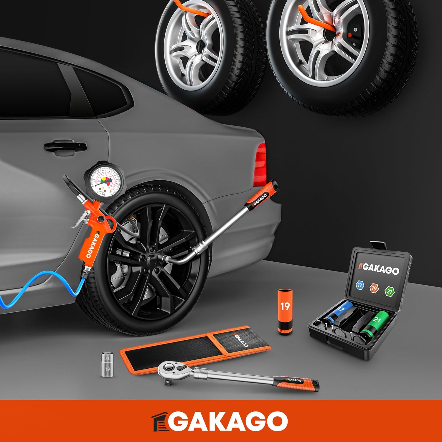 Thumbnail 6 de Gakago Teleskop Radmuttern-Schlüssel 1/2 Zoll 🛠