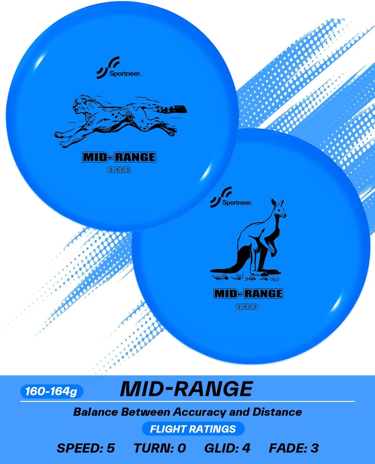 Thumbnail 2 de Sportneer Disc Golf Discs Set: 6-Piece Starter Kit with Backpack and Mini Marker
