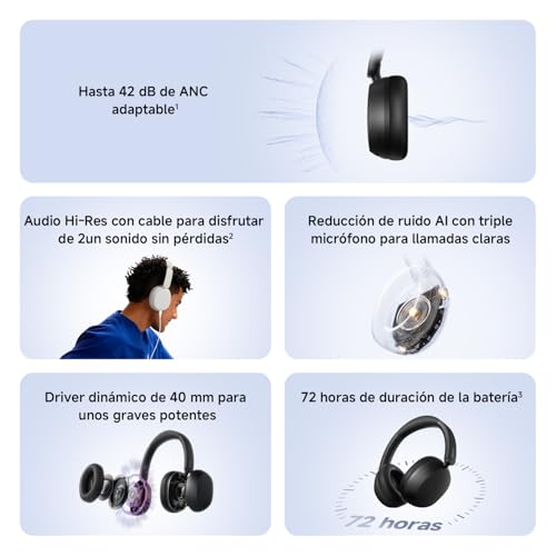 Thumbnail 1 de XIAOMI Redmi Headphones Neo: Auriculares inalámbricos con ANC y gran autonomía