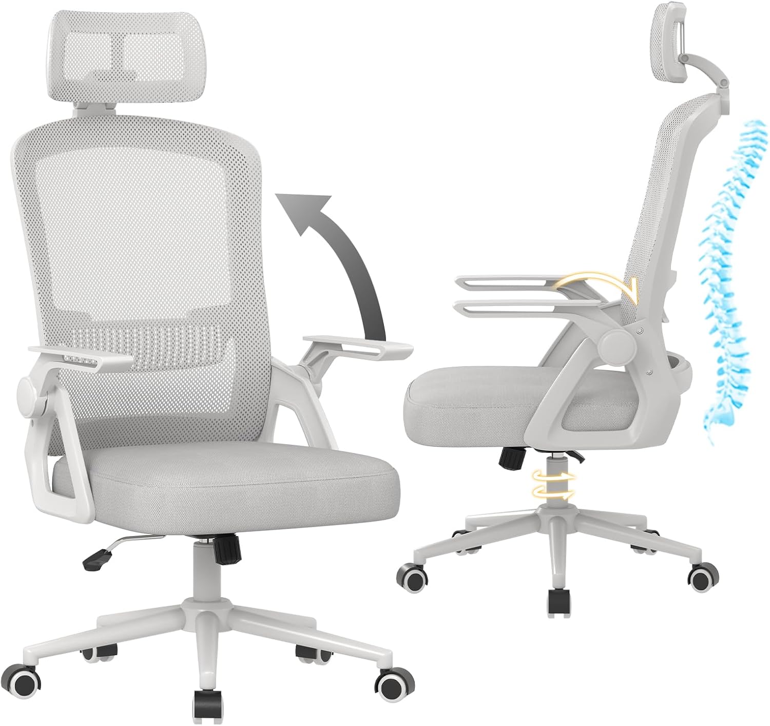 Detalle de Naspaluro sedia ergonomica da ufficio
