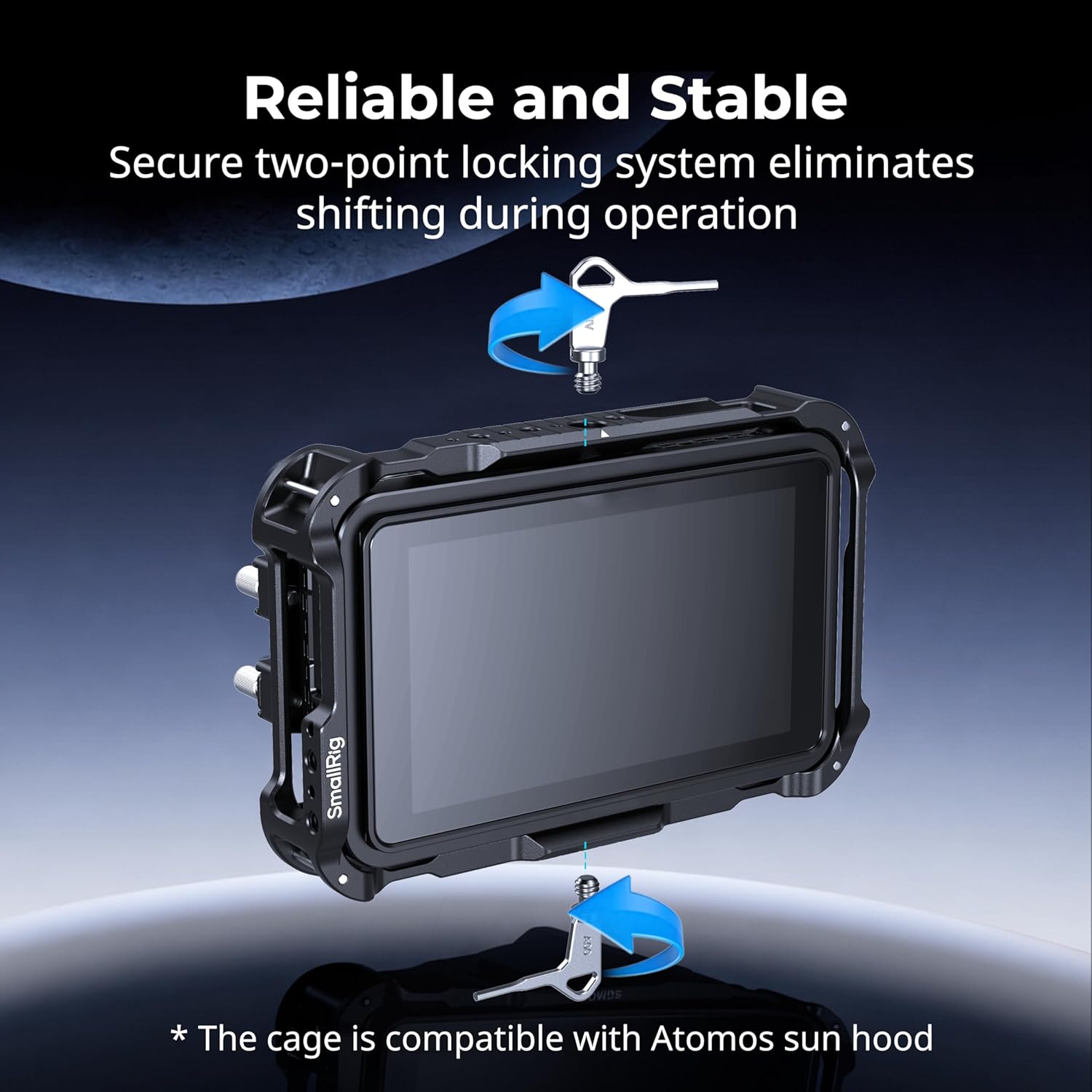 Detalle de SmallRig Kit gabbia monitor per Atomos Ninja TX 5708