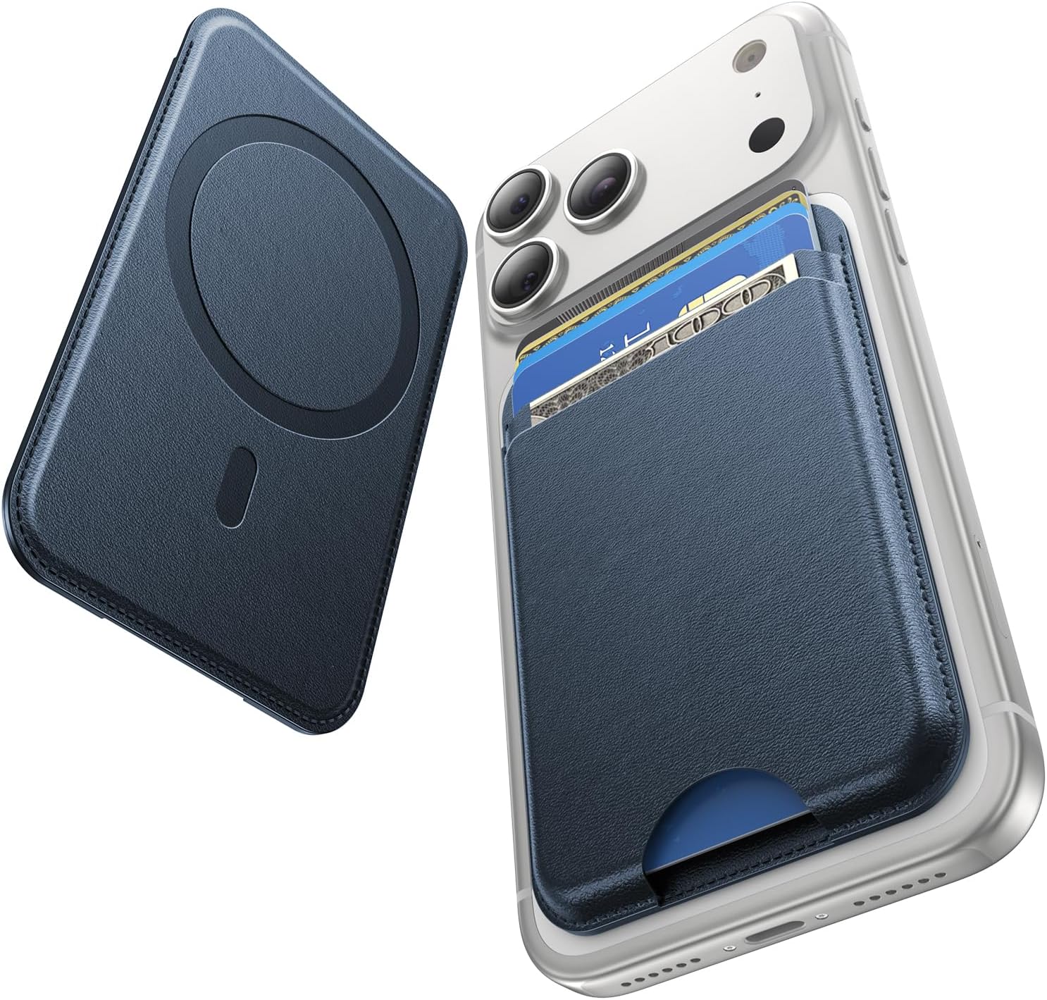 Detalle de Fanseesy MagSafe Wallet, 5-Card Capacity