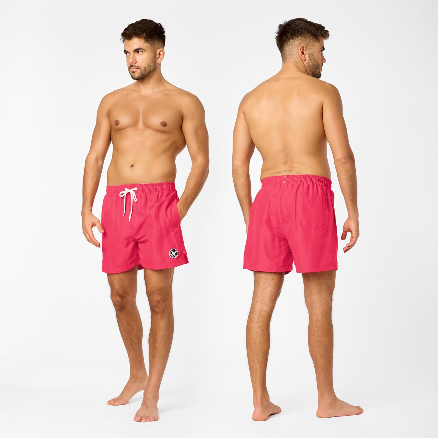 Detalle 2 de Ladeheid Costume Uomo Mare Corto Medium con Taschino