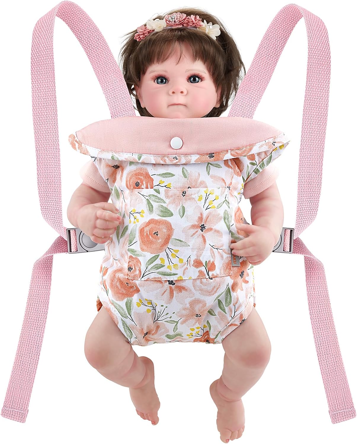 Detalle de GAGAKU Porte-poupée pour enfants tout-petits – sangle réglable avec poche, coton doux