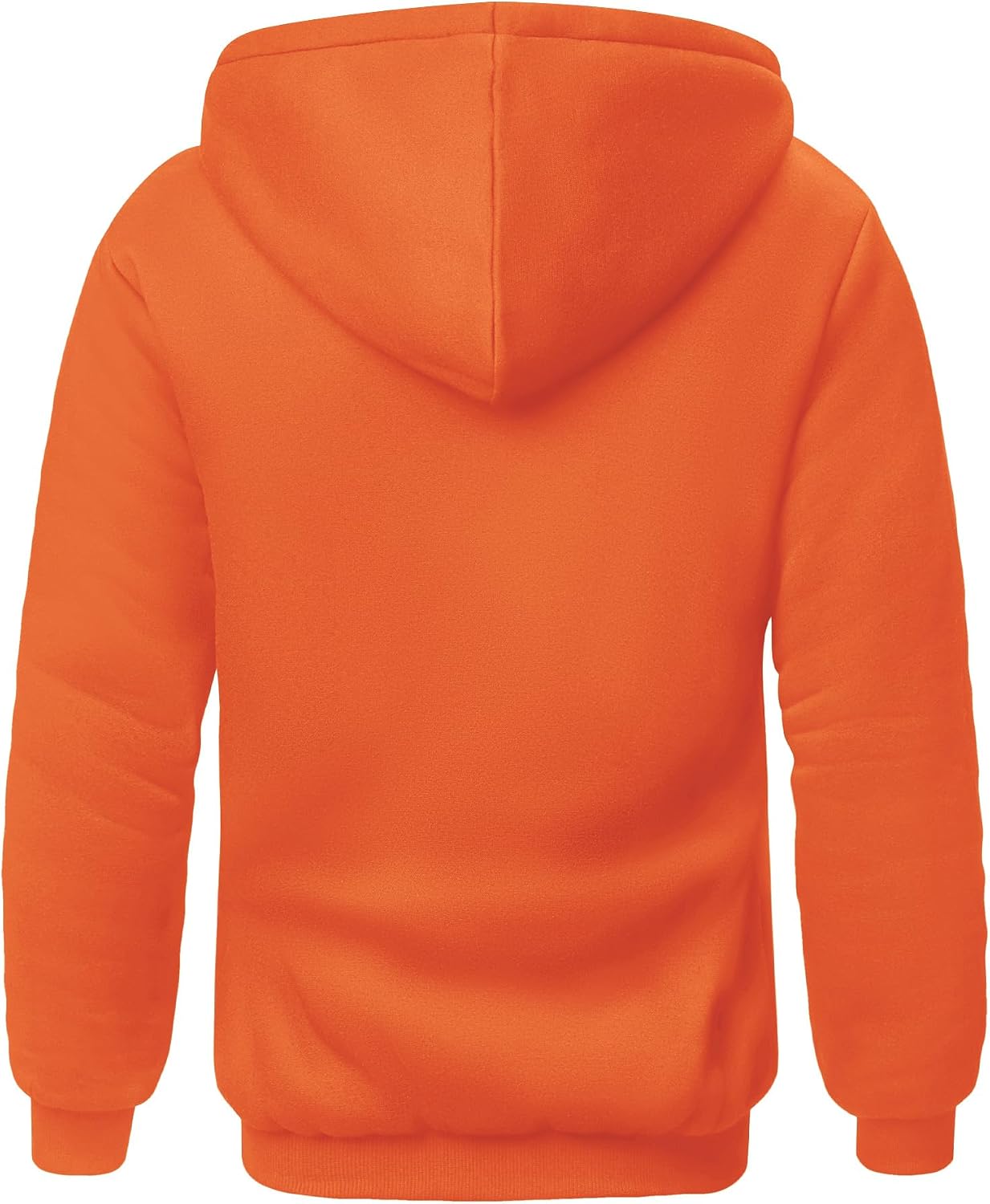 Detalle de SCODI Men's Zip-Up Hoodie, Sherpa-Lined