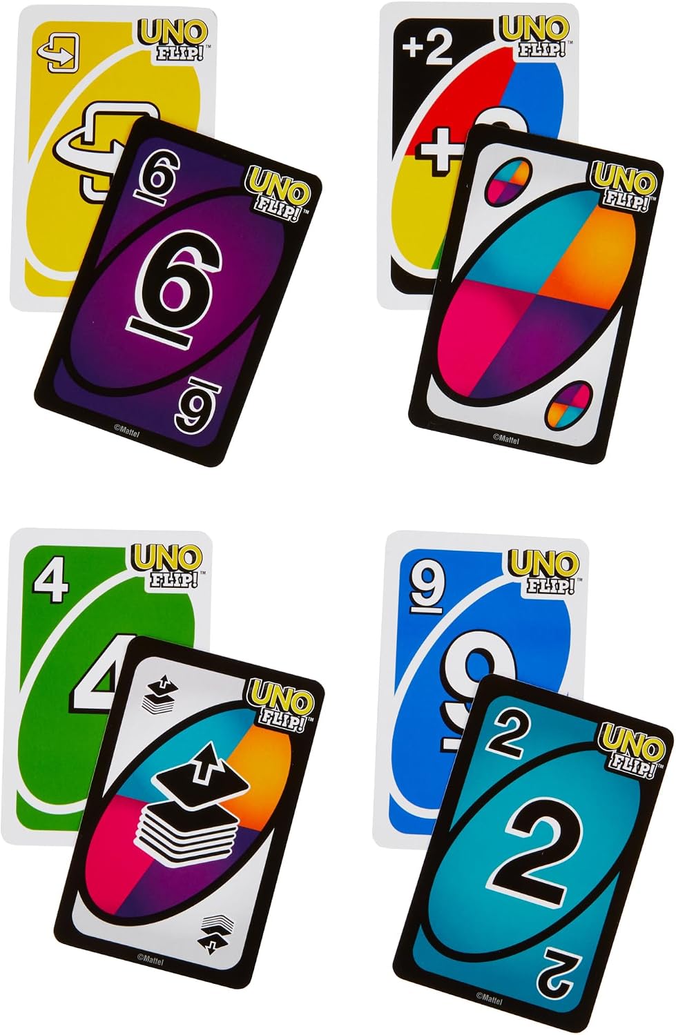 Detalle de UNO Flip Mattel Games 2 à 10 joueurs