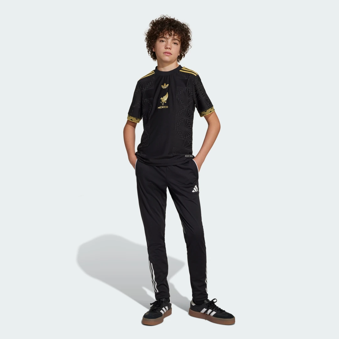 Detalle de Camiseta México 25 Gold (Adolescentes) de Adidas — Negro