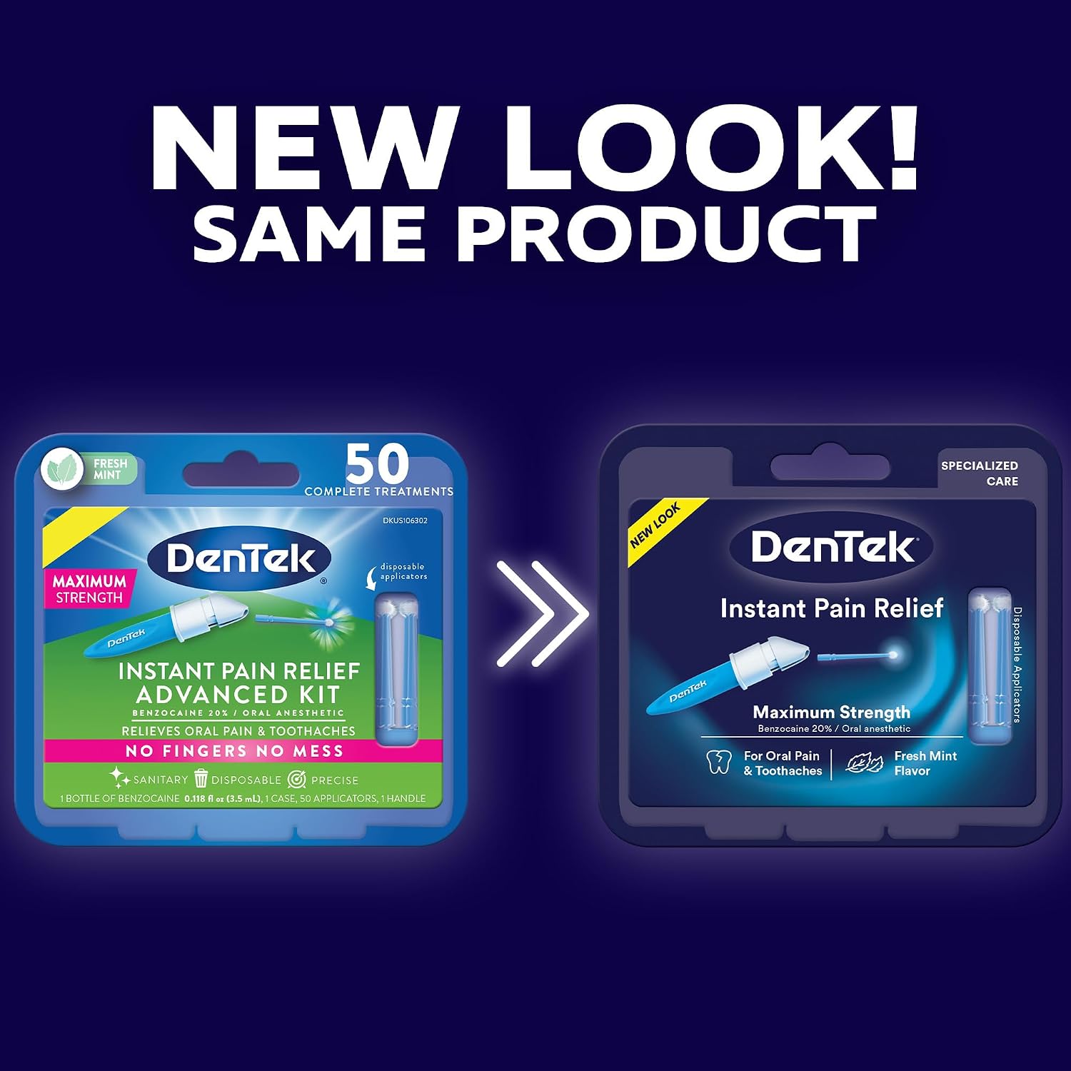 Detalle de DenTek Oral Pain Relief Kit 50 Treatments