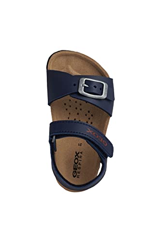 Detalle 2 de Geox B Sandal Chalki Boy – Sandali per bambini e ragazzi, Blu/Rosso, 23 EU