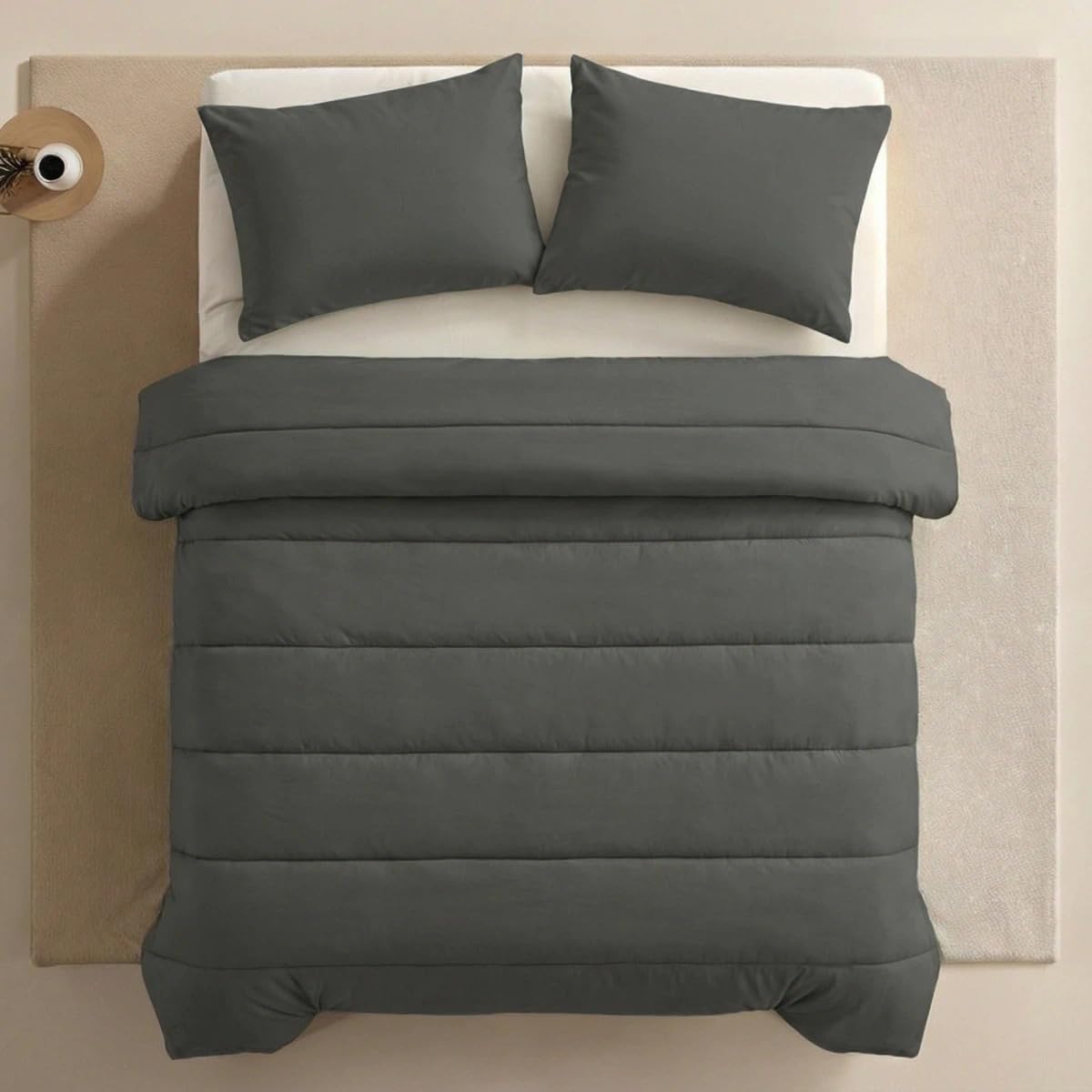 Detalle 2 de Zelesta Comfort Uni 2-in-1 4-Jahreszeiten Ganzjahresbettdecke – Schlafkomfort ohne Bezug (140x200 cm)