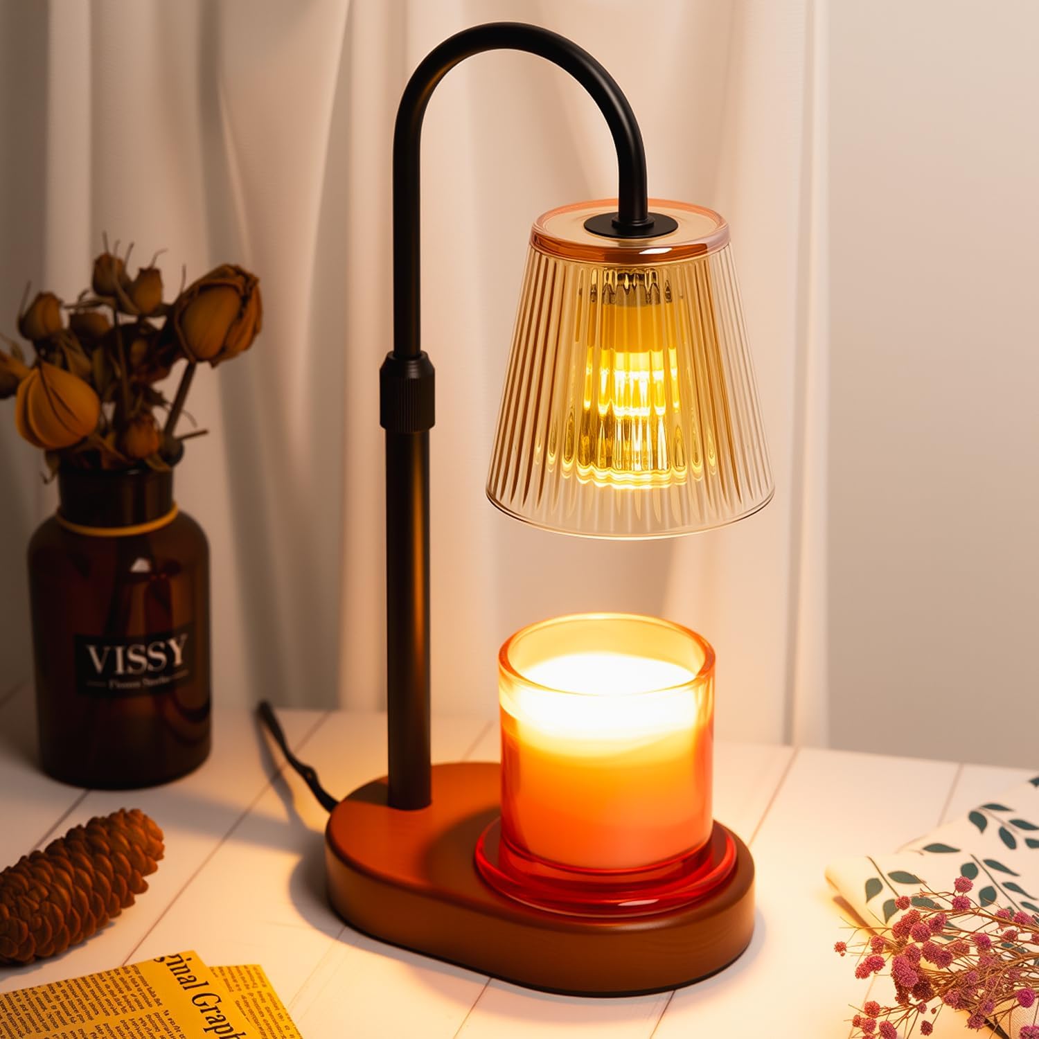 Thumbnail 6 de JEKEMORYE Candle Warmer Lamp