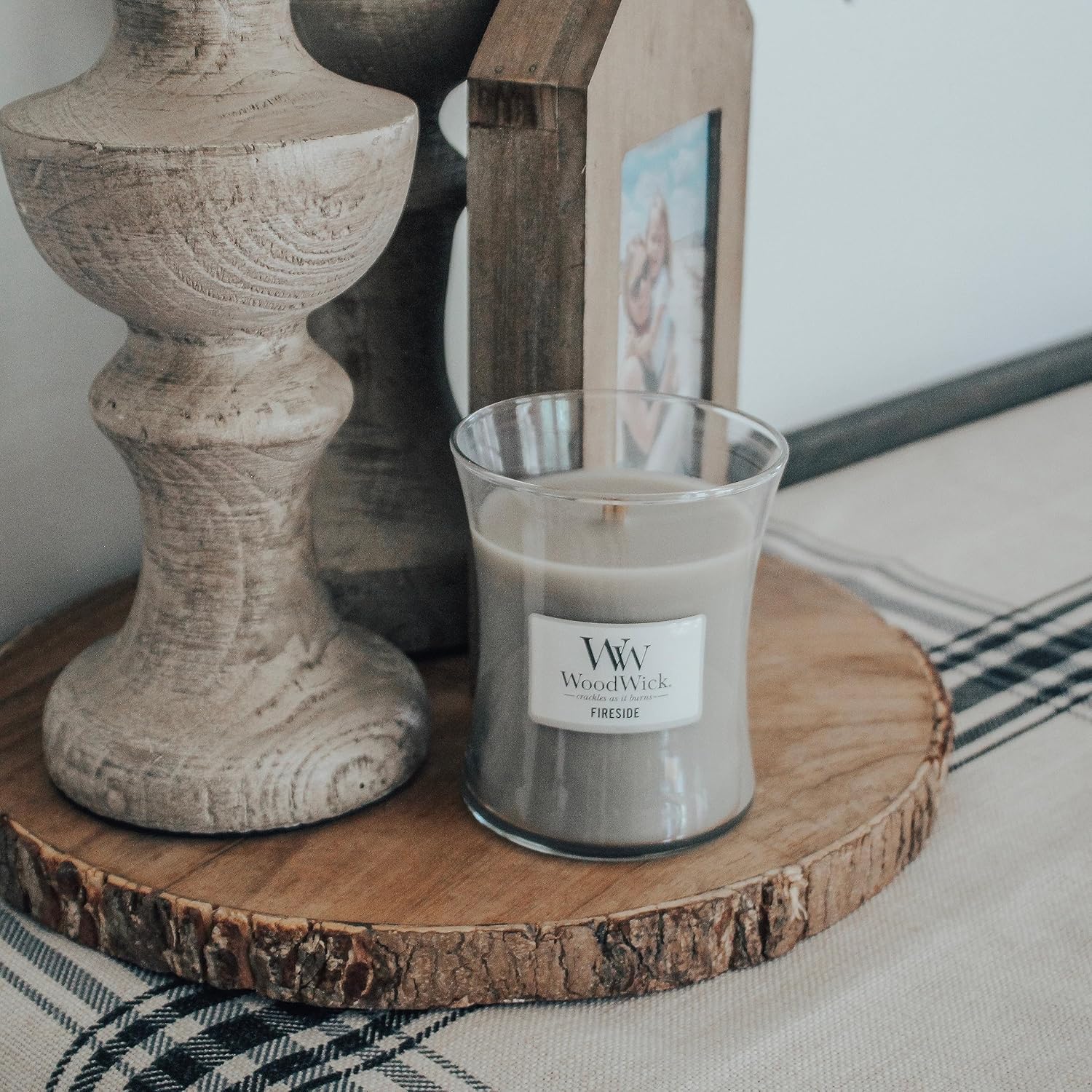 Thumbnail 6 de WoodWick Hourglass Fireside Candle