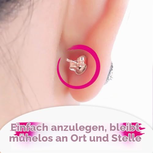 Detalle de 925 Sterling Silber Ohrstecker Verschluss – Schmetterling Verschluss, Ersatz Ohrring-Verschlüsse 8 Stück/4 Paar von The Bead Shop