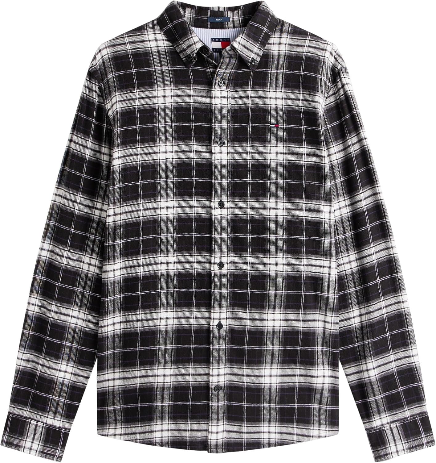 Thumbnail 4 de Tommy Jeans Men's TJM Reg Flannel Check Shirt Ext Dm0dm22024 L/S Shirt