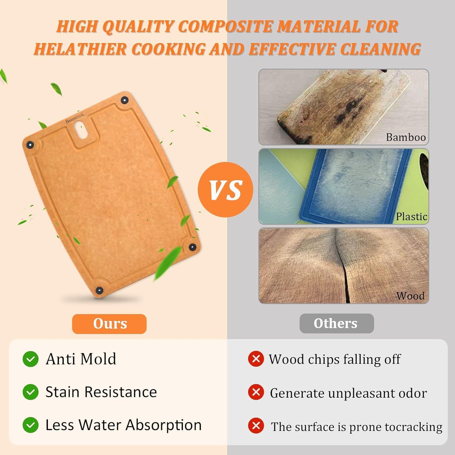 Thumbnail 4 de Barenthal Composite Cutting Board Set