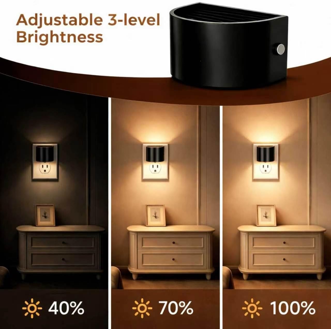 Detalle 2 de Plug-In Night Light, 2-Pack