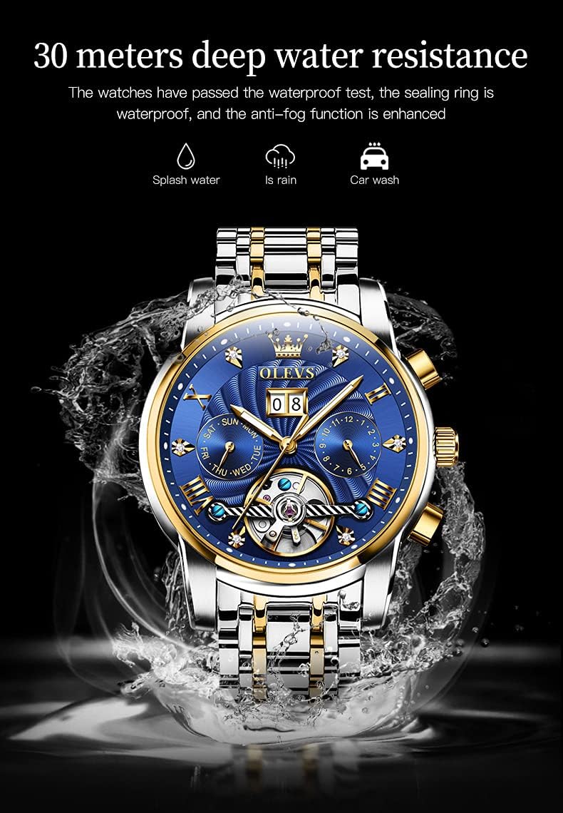 Detalle 1 de OLEVS Automatic Watch 41mm