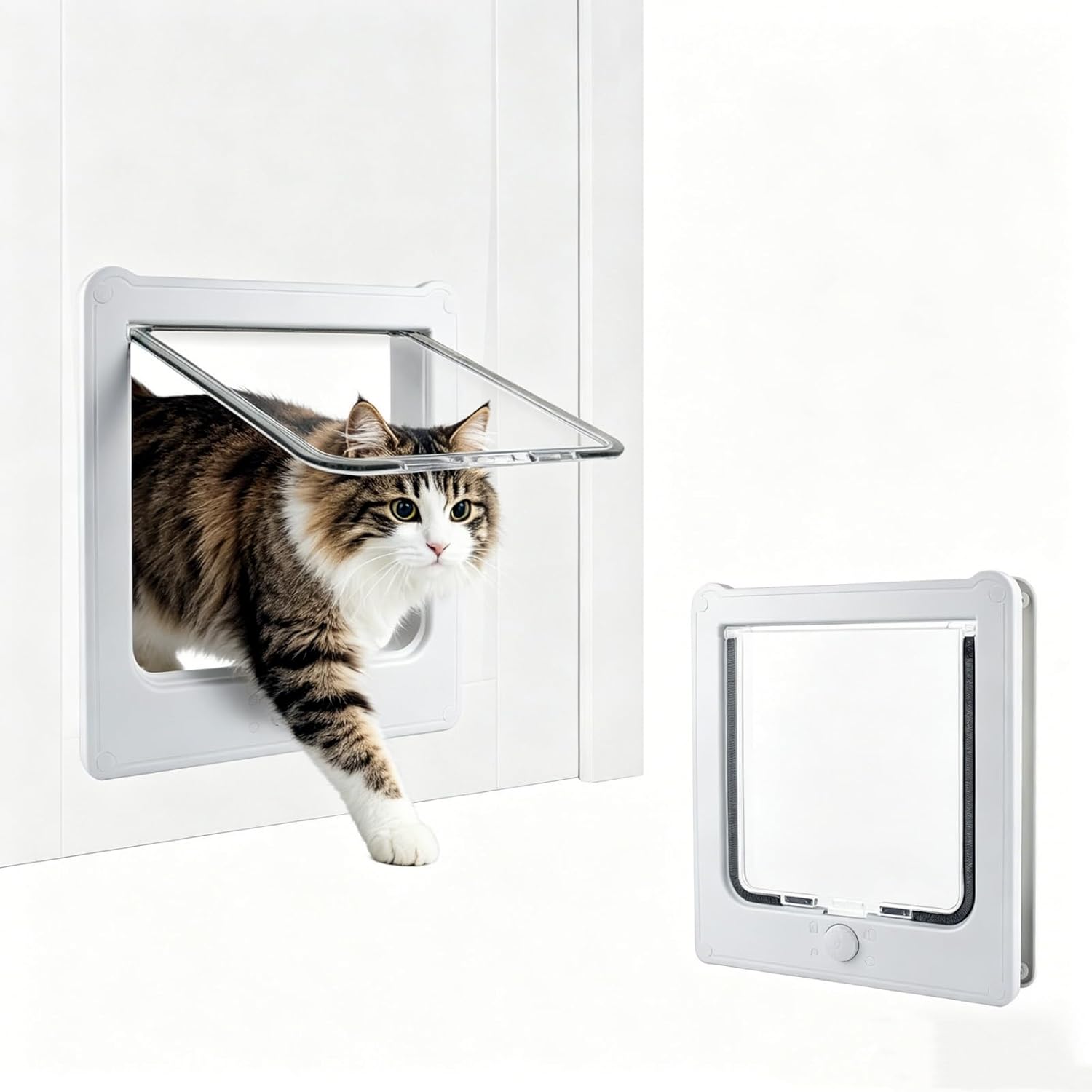 Detalle 2 de NAMSAN Porta Zanzariera per Animali Domestici 24×29 cm – per gatti e piccoli cani
