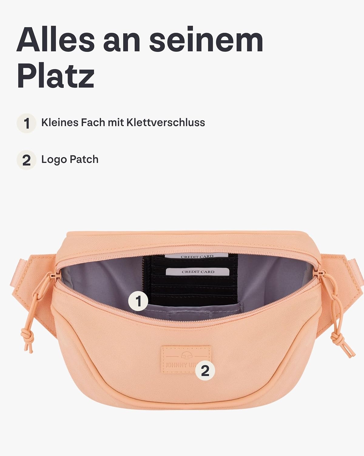 Thumbnail 4 de JOHNNY URBAN Ben Bauchtasche 24x15x8 cm