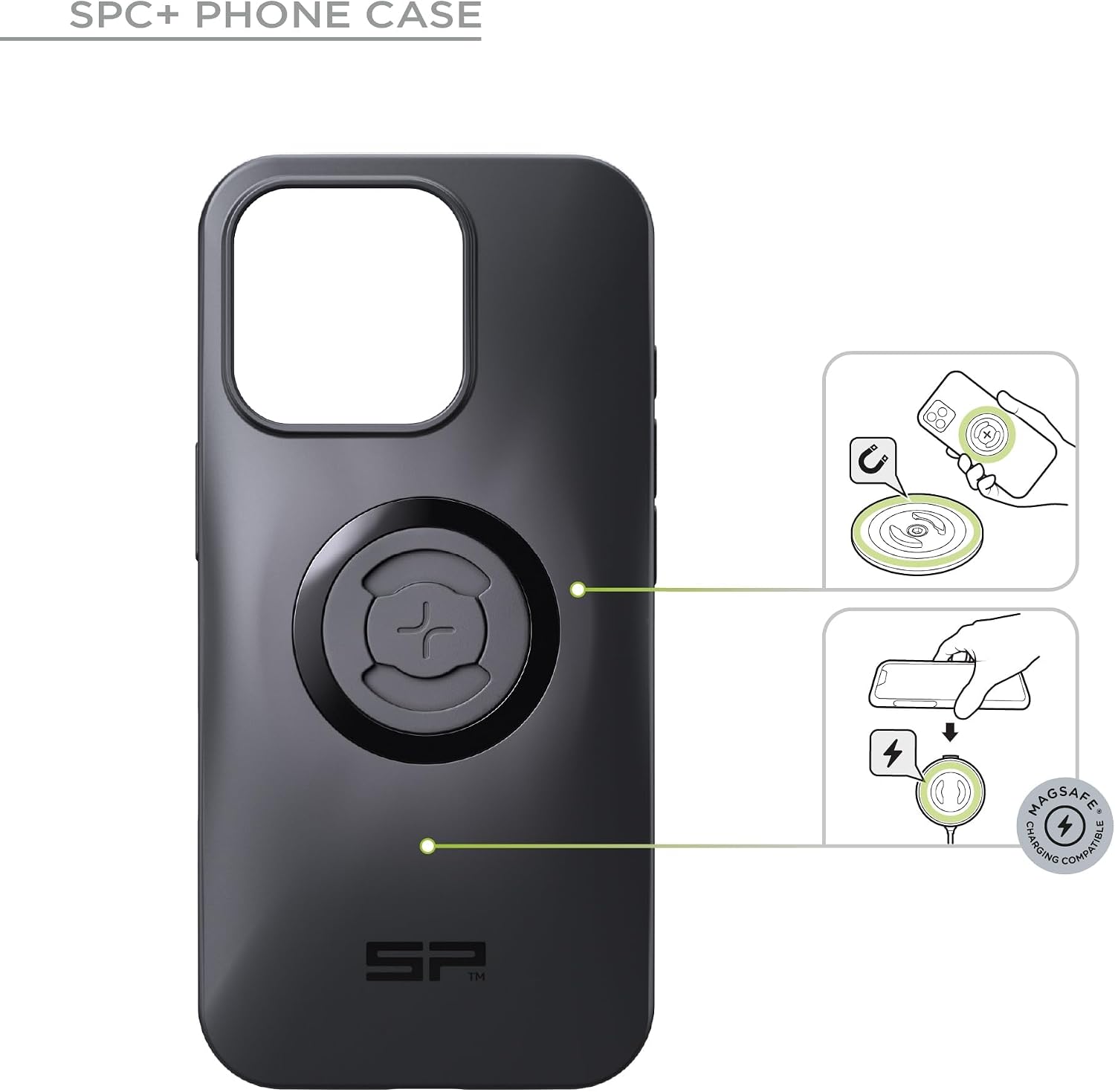 Thumbnail 3 de SP CONNECT Moto Bundle SPC+ avec module anti-vibration (compatible iPhone 16 Pro Max, MagSafe)