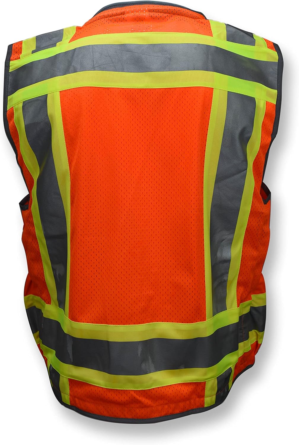 Thumbnail 2 de Radians SV55 Class 2 Heavy Woven Two Tone Engineer Vest with Padded Neck – Orange, Large