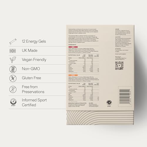 Thumbnail 7 de Puresport Fast-Release DualCarb Energy Gels Variety Pack, 12 Gels