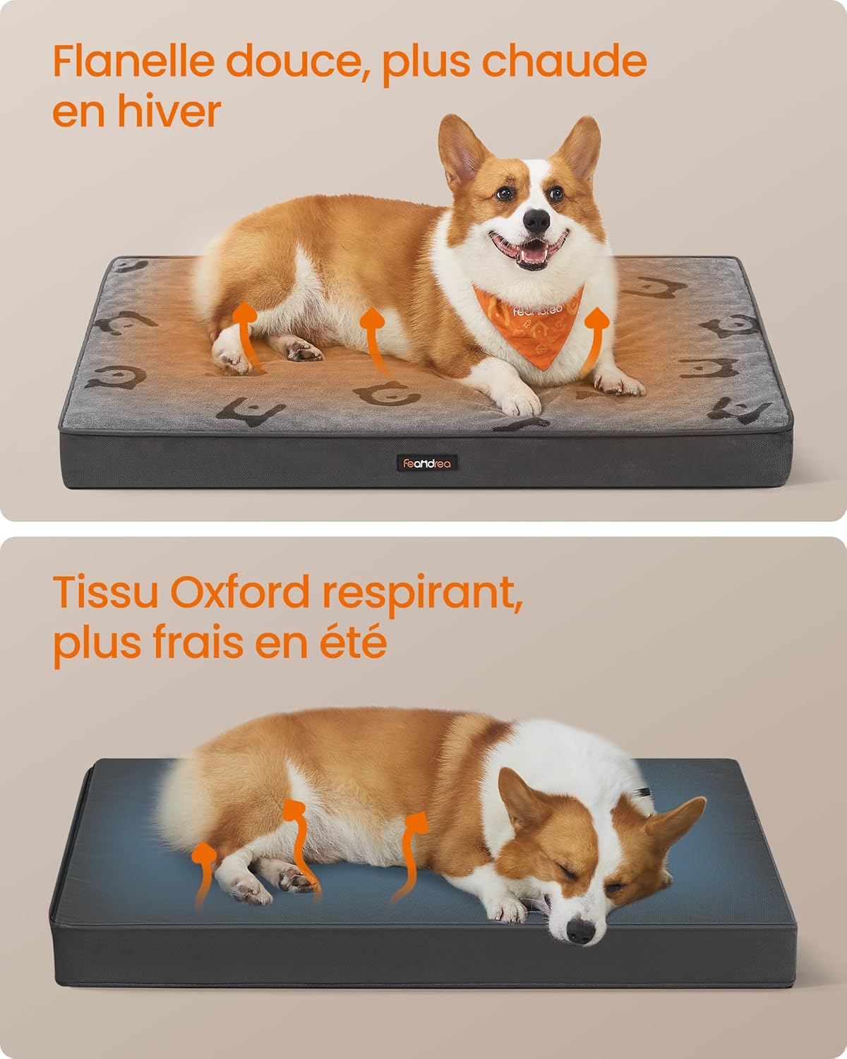 Detalle de Feandrea Panier pour Chiens Taille L
